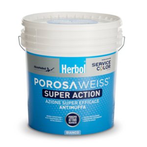 POROSA WEISS SUPER ACTION IDROPITTURA BIANCA ANTIMUFFA